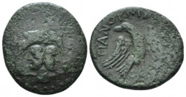 Sicily, Panormus Bronze after 241, Æ 21mm., 6.07g. Ram standing r.; below, head of Janus. Rev. Eagle standing r., head l. and open wings. Calciati 17/...