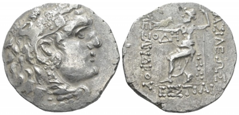 Thrace, Mithradates VI Eupator, 120-63. Odessus Tetradrachm circa 90-80 BC, AR 2...