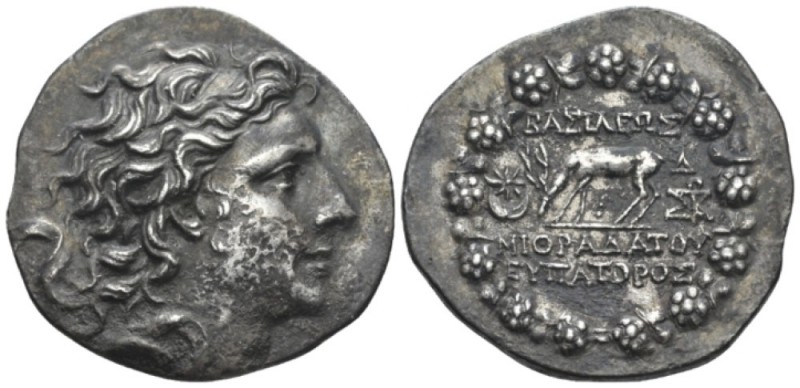 Kingdom of Pontus, Mithradates VI Eupator, Circa 120-63 BC Tetradrachm circa 87-...