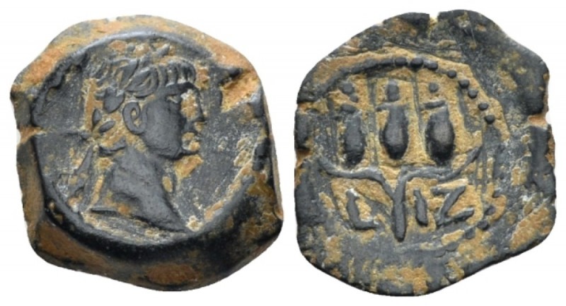 Egypt, Alexandria Trajan, 98-117 Dichalcon circa 113-114 (year 17), Æ 13.5mm., 2...