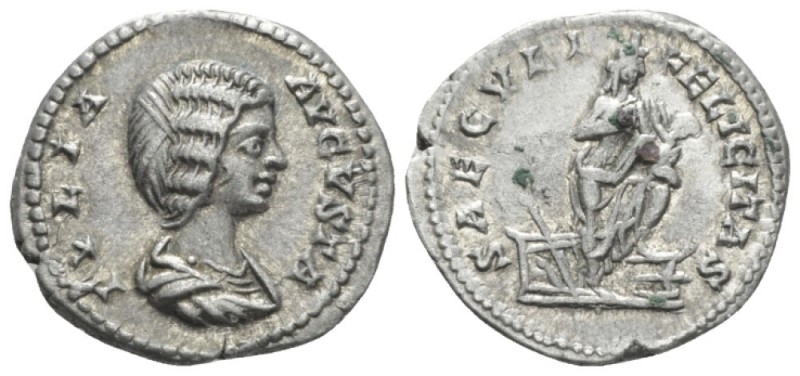 Julia Domna, wife of Septimius Severus Denarius circa 196-211, AR 18mm., 3.31g. ...