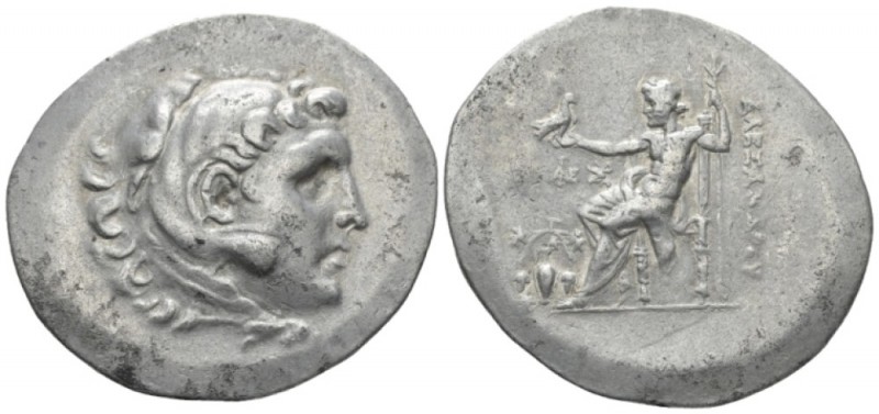 Kingdom of Macedon, Alexander III, 336 – 323 Temnos Tetradrachm circa 180-170, A...