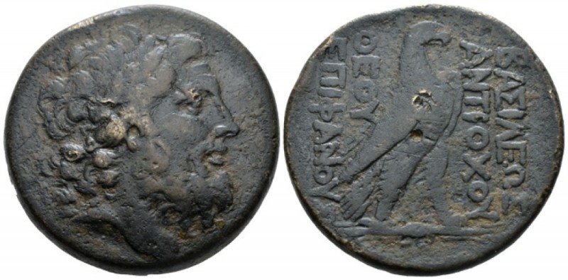 The Seleucid Kings, Antiochus IV Epiphanes. 175-164 Antioch on the Orontes Bronz...