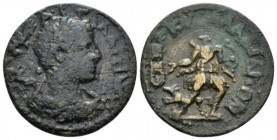 Lydia, Daldis Gallienus, 253-268 Bronze circa 253-268, Æ 24mm., 5.94g. AVT KΠΛI – ΓAΛΛIHNOC Laureate and draped bust r. Rev. EΠ ΠEIOV ΔAΛΔIANΩN Artemi...