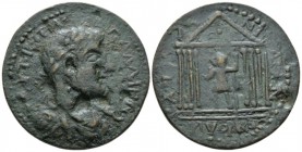 Pisidia, Apollonia Mordiaeum Gallienus, 253-268 Bronze circa 253-268, Æ 40mm., 24.63g. AVT K Π Λ – ΓAΛΛIHΩ Laureate, draped and cuirassed bust r. Rev....