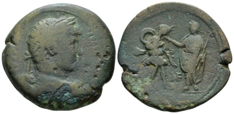 Egypt, Alexandria Hadrian, 117-138 Drachm circa 130-131 (year 15), Æ 34.6mm., 21...