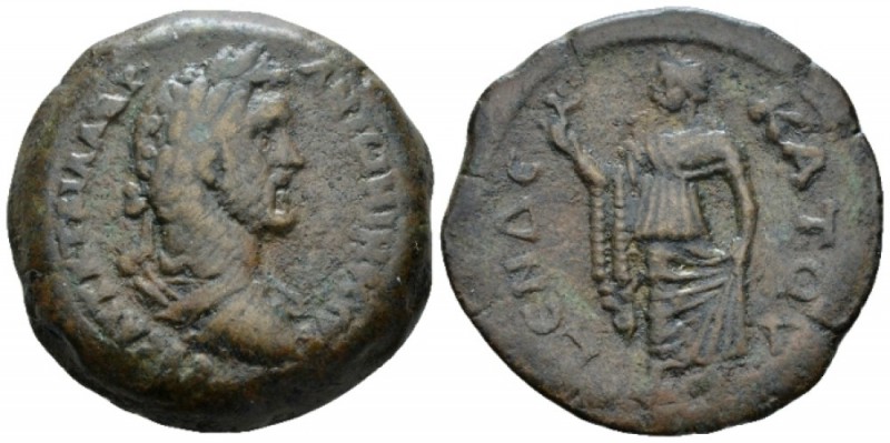 Egypt, Alexandria. German. Antoninus Pius, 138-161 Drachm circa 147-148 (year 11...