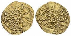 Palermo, The Arabs in Sicily. Al Munstansir 427-487 E 1036-1094 AD. Robai circa 1036-1094, AV 16.5mm., 1.06g. Sp. 41 a-g. MIR 412.

Good Very Fine....