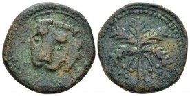 Palermo, The Normans in South Italy and Sicily. William II, 1166-1189. Large Follaro circa 1166-1189, Æ 23.1mm., 9.33g. Sp. 117. MIN 370. MEC 14, 425....