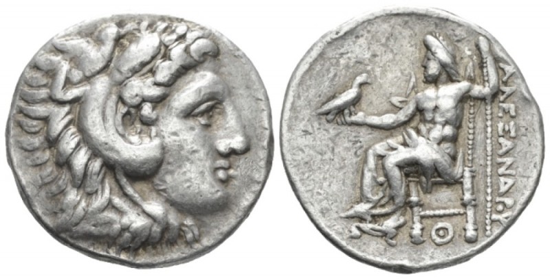 Kingdom of Macedon, Alexander III, 336 – 323 Pella Tetradrachm circa 325-315, AR...