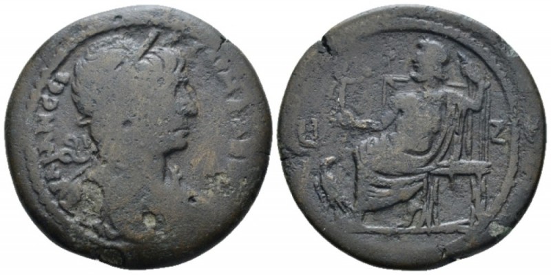 Egypt, Alexandria. Dattari. Trajan, 98-117 Drachm circa 113-114 (year 17), Æ 33....