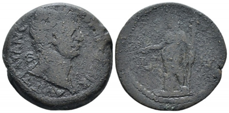 Egypt, Alexandria. Dattari. Trajan, 98-117 Diobol circa 114-115 (year 18), Æ 26....