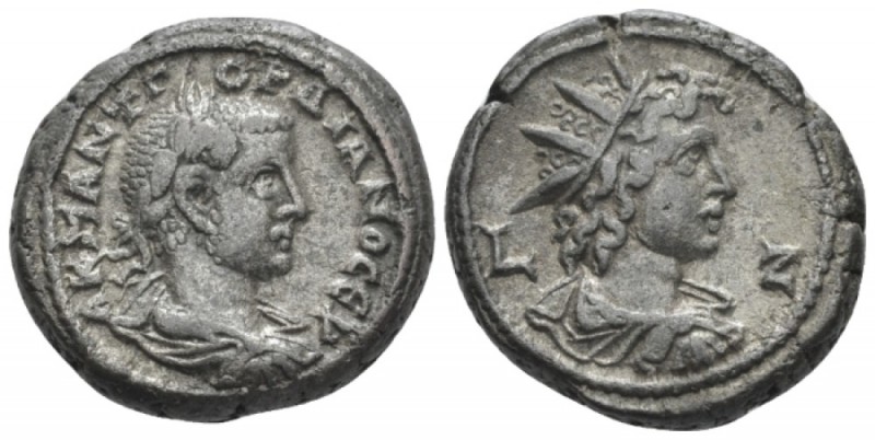 Egypt, Alexandria. Dattari. Gordian III, 238-244 Tetradrachm circa 243-244 (year...