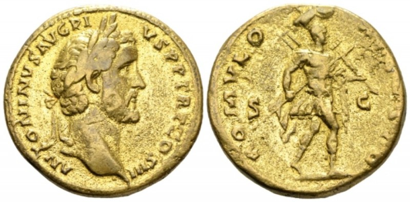 Antoninus Pius, 138-161 Sestertius circa 140-144, Æ 32.3mm., 25.20g. ANTONINVS A...