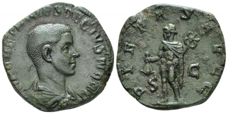 Herennius Etruscus Caesar, 249-251. Sestertius circa 250-251, Æ 28mm., 14.18g. D...