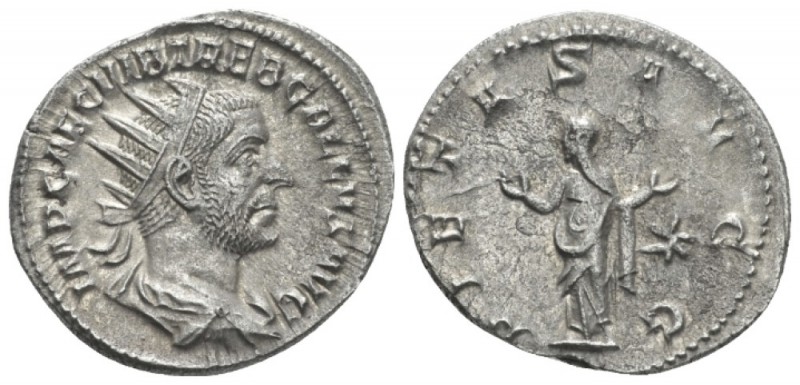 Trebonianus Gallus, 251-253 Antoninianus circa 251-253, AR 21.6mm., 3.72g. IMP C...