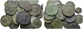 Lot of 31 late roman bronzes Lot of 31 late roman bronzes IV-V cent., Æ -mm., 80.41g. Lot of 31 late roman bronzes
 
 Very Fine.