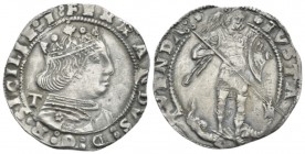 Napoli, Ferdinando I, 1458-1494 Coronato 1458-1494, AR 25mm., 3.94g. MIR 69/2. P.R. 17b.

Nicely toned, About Extremely Fine.

 

In addition, w...