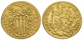 Roma, Benedetto XIV, 1740-1758. Zecchino 1744, AV 22mm., 3.39g. CNI 147. Berman 2729.

Good Very Fine.

 

In addition, winning bids of EEC clie...