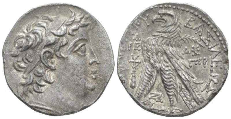 The Seleucid Kings, Antiochus VII Evergetes, 138-129 BC Tyre Tetradrachm circa 1...