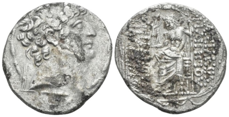 Seleucis ad Pieria, Aulus Gabinius. Proconsul, 57-55 BC Antioch Tetradrachm circ...