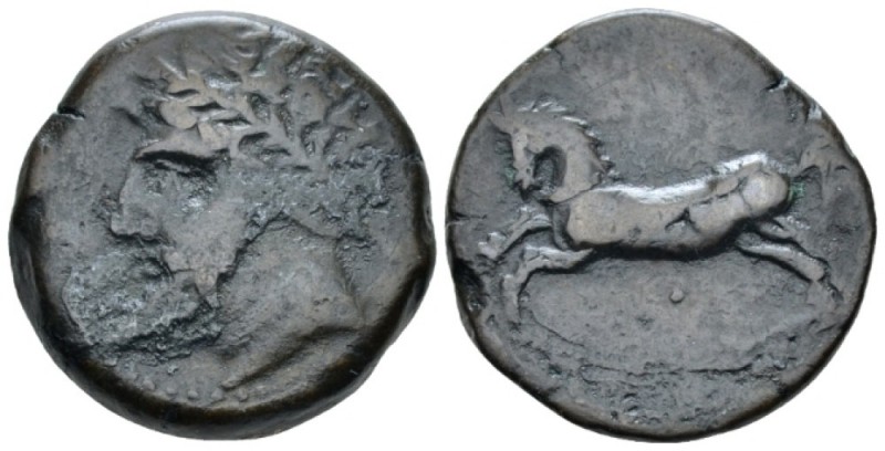 Kings of Numidia, Massinissa or Micipsa. 203-148 BC or 148-118 BC Unit circa 148...