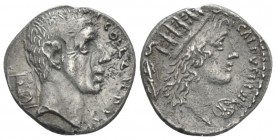 C. Coelius Caldus Denarius circa 51, AR 18.1mm., 3.06g. C·COEL·CALDVS Head of C. Coelius Caldus r.; below, COS and, behind, tablet inscribed L·D. Rev....