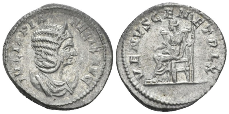 Julia Domna, wife of Septimius Severus Antoninianus circa 211-217, AR 23mm., 5.3...