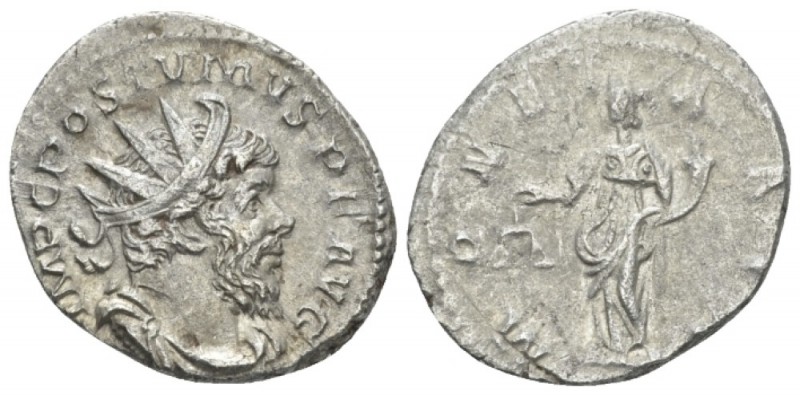 Postumus, 259-268 Antoninianus Colonia circa 262-265, AR 22mm., 3.97g. Radiate, ...