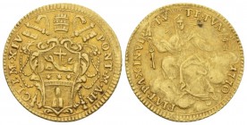 Roma, Clemente XVI, 1769-1774. Zecchino 1770, AV 21mm., 3.43g. Muntoni 1. Frd. 240.

Good Very Fine.

 

In addition, winning bids of EEC client...