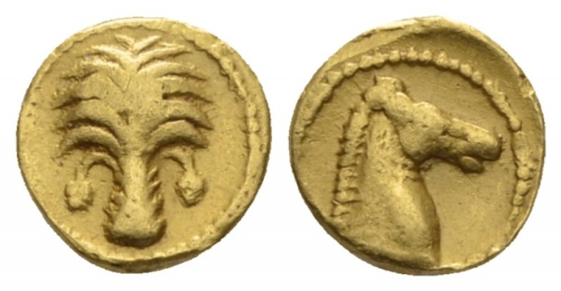 The Carthaginians in Sicily and North Africa, Carthago (?) 1/10 Stater circa 350...