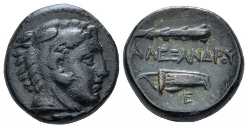 Kingdom of Macedon, Alexander III, 336 – 323 Macedonian mint Bronze circa 336-32...