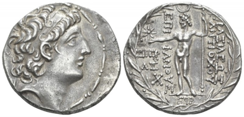 The Seleucid Kings, Antiochus VIII Epiphanes, 121-96 Antiochia Tetradrachm circa...