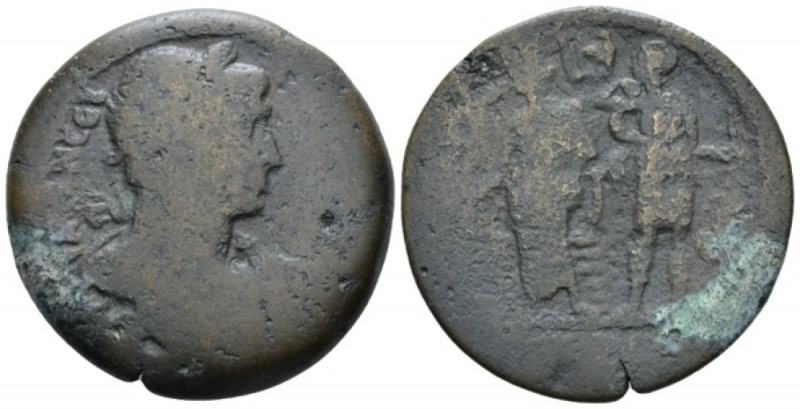 Egypt, Alexandria. Dattari. Trajan, 98-117 Drachm circa 113-114 (year 17), Æ 34....