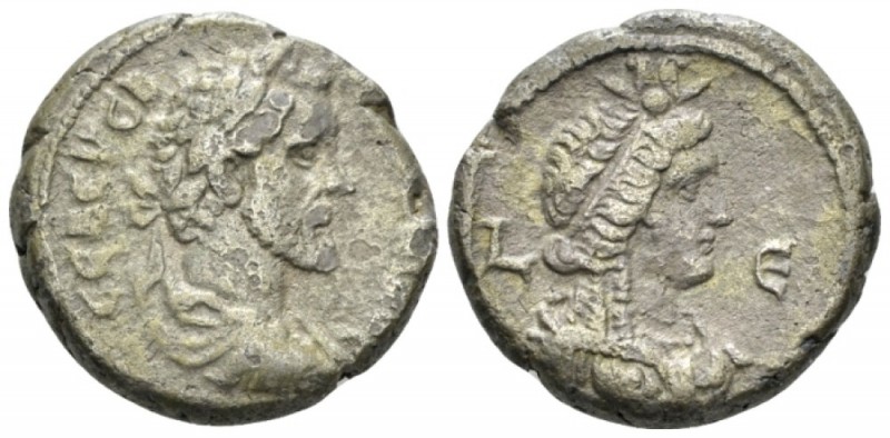 Egypt, Alexandria. Dattari. Antoninus Pius, 138-161 Tetradrachm circa 141-142 (y...