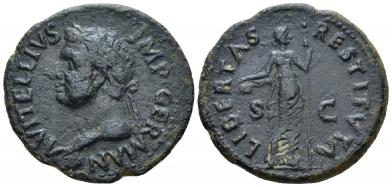 Vitellius, April – December 69 As Tarraco (?) January-June 69, Æ 28.6mm., 9.52g....