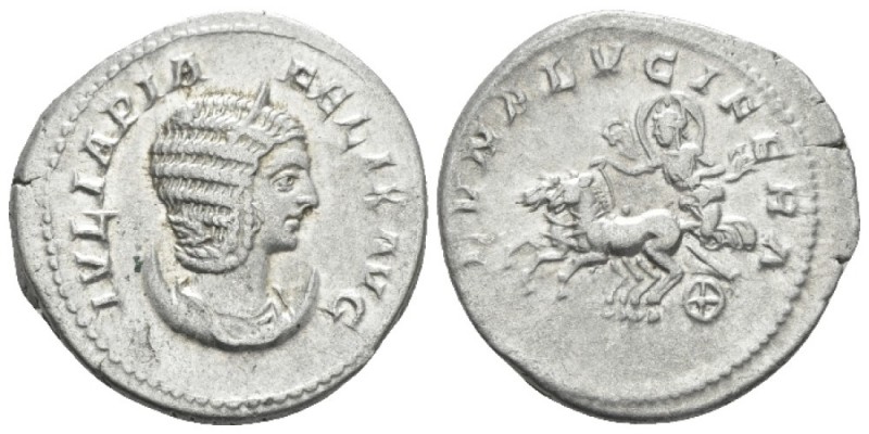 Julia Domna, wife of Septimius Severus Antoninianus circa 211-217, AR 23mm., 5.5...