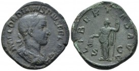 Gordian III, 238-244 Antoninianus circa 243-244, AR 22mm., 5.04g. Radiate, draped and cuirassed bust r. Rev. Felicitas, draped, standing l., holding l...