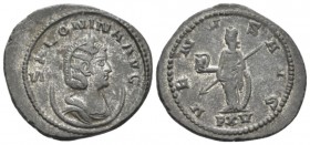 Salonina, wife of Gallienus Antoninianus Antiochia circa 267-268, billon 22mm., 3.98g. Draped bust r., wearing stephane, set on crescent. Rev. Venus s...