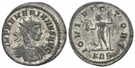 Numerian, 283-284 Antoniniaus circa 283-284, billon 21.7mm., 2.77g. IMP NVMERIANVS AVG Radiate, draped and cuirassed bust r. Rev. IOVI VICTORI Jupiter...