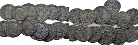 Licinius, 308-324 Lot of 14 Folles. circa 308-324, Æ -mm., 52.64g. Lot of 14 Folles.

Extremely Fine.