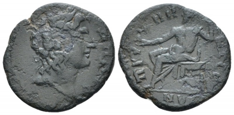 Phrygia, Prymnessus Pseudo-autonomous issues. Bronze II-III cent., Æ 20.4mm., 3....