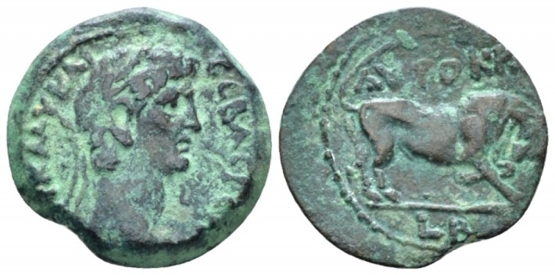 Egypt, Alexandria Claudius, 41-54 Diobol circa 41-42 (year 2), Æ 20.2mm., 4.92g....