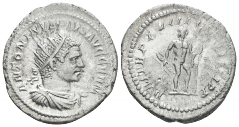 Caracalla, 198-217 Antoninianus circa 216, AR 23.2mm., 4.65g. ANTONINVS PIVS AVG...