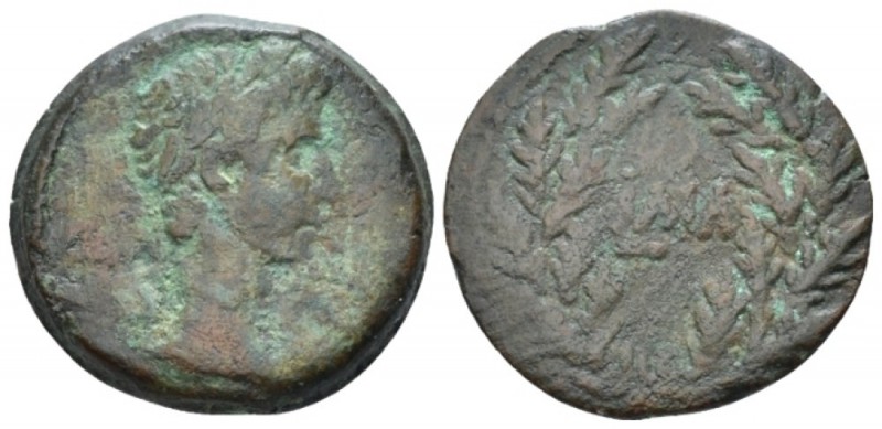 Egypt, Alexandria. Dattari. Octavian as Augustus, 27 BC – 14 AD Diobol circa 11-...