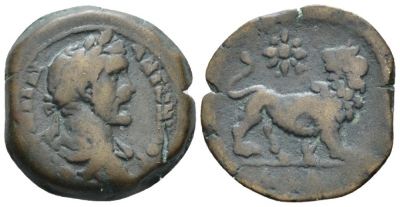 Egypt, Alexandria. Dattari. Antoninus Pius, 138-161 Diobol circa 147-148 (year 1...