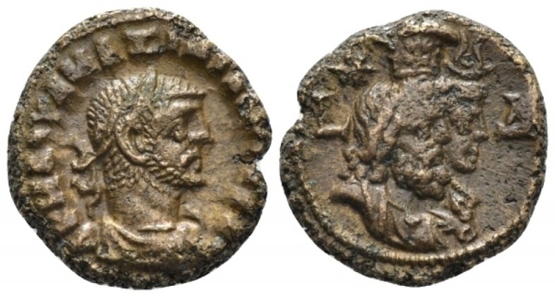 Egypt, Alexandria. Dattari. Maximianus Herculius, first reign 286-305 Tetradrach...