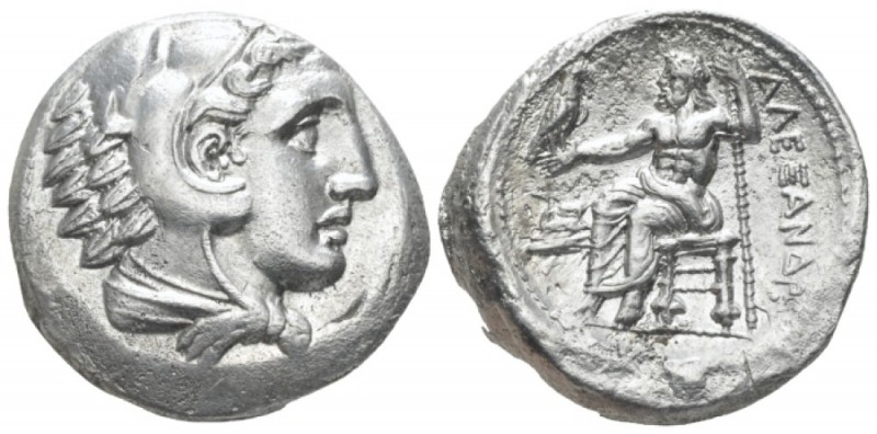 Kingdom of Macedon, Alexander III, 336-323. Amphipolis Tetradrachm circa 332-326...