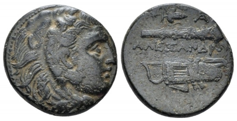 Kingdom of Macedon, Alexander III, 336-323. Tarsus Bronze circa 327-323, Æ 17.00...