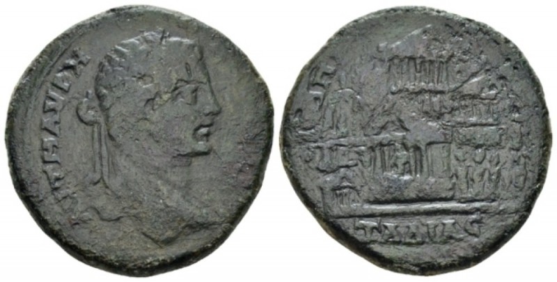 Thrace, Pautalia Caracalla, 198-217 Bronze circa 198-217, Æ 30.50 mm., 16.97 g....